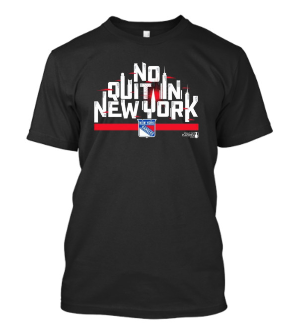 No Quit In New York Rangers NHL Playoffs T-Shirt