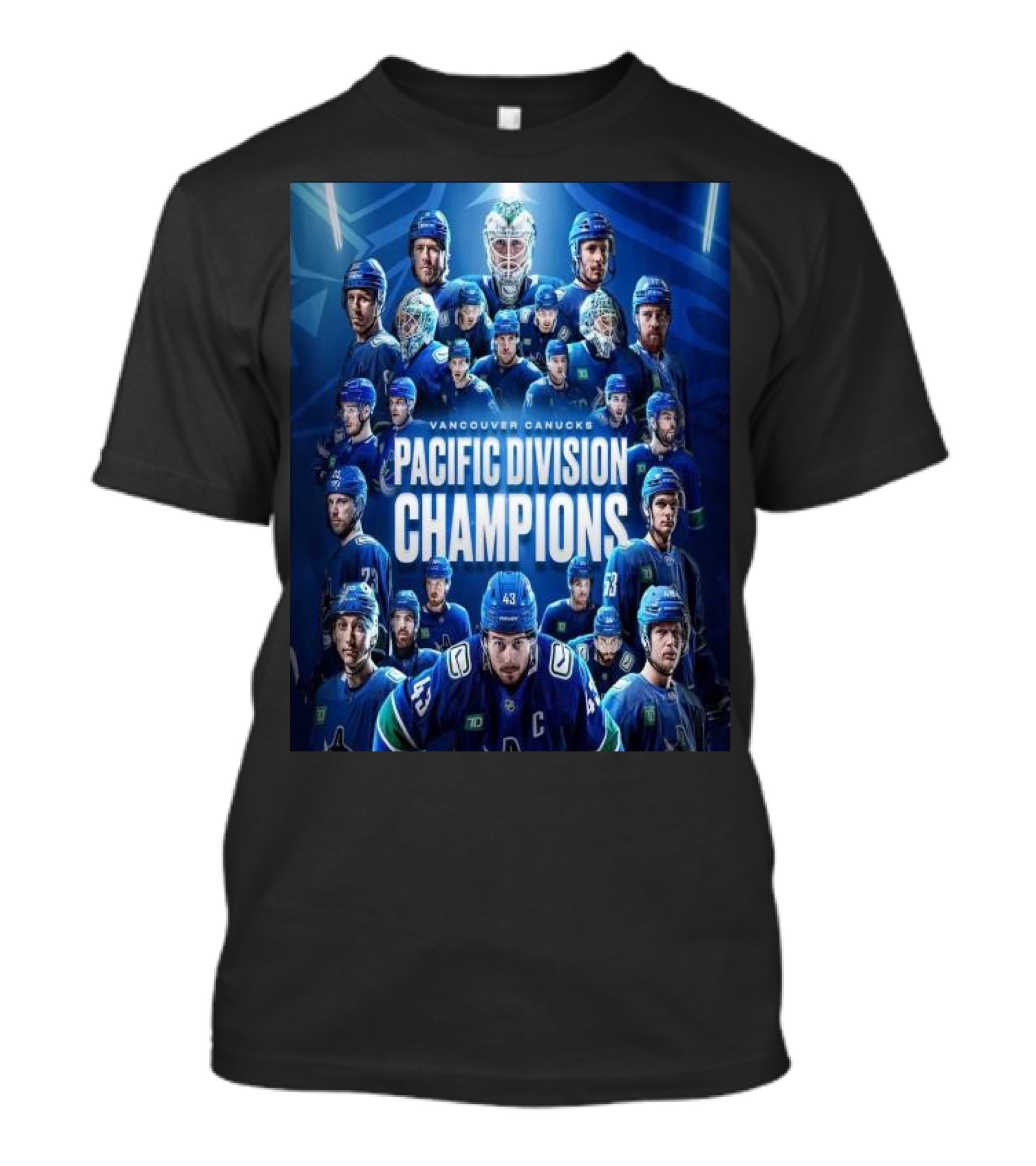Vancouver Canucks Pacific Division Champions 2024 NHL Highlight Montage T-Shirt