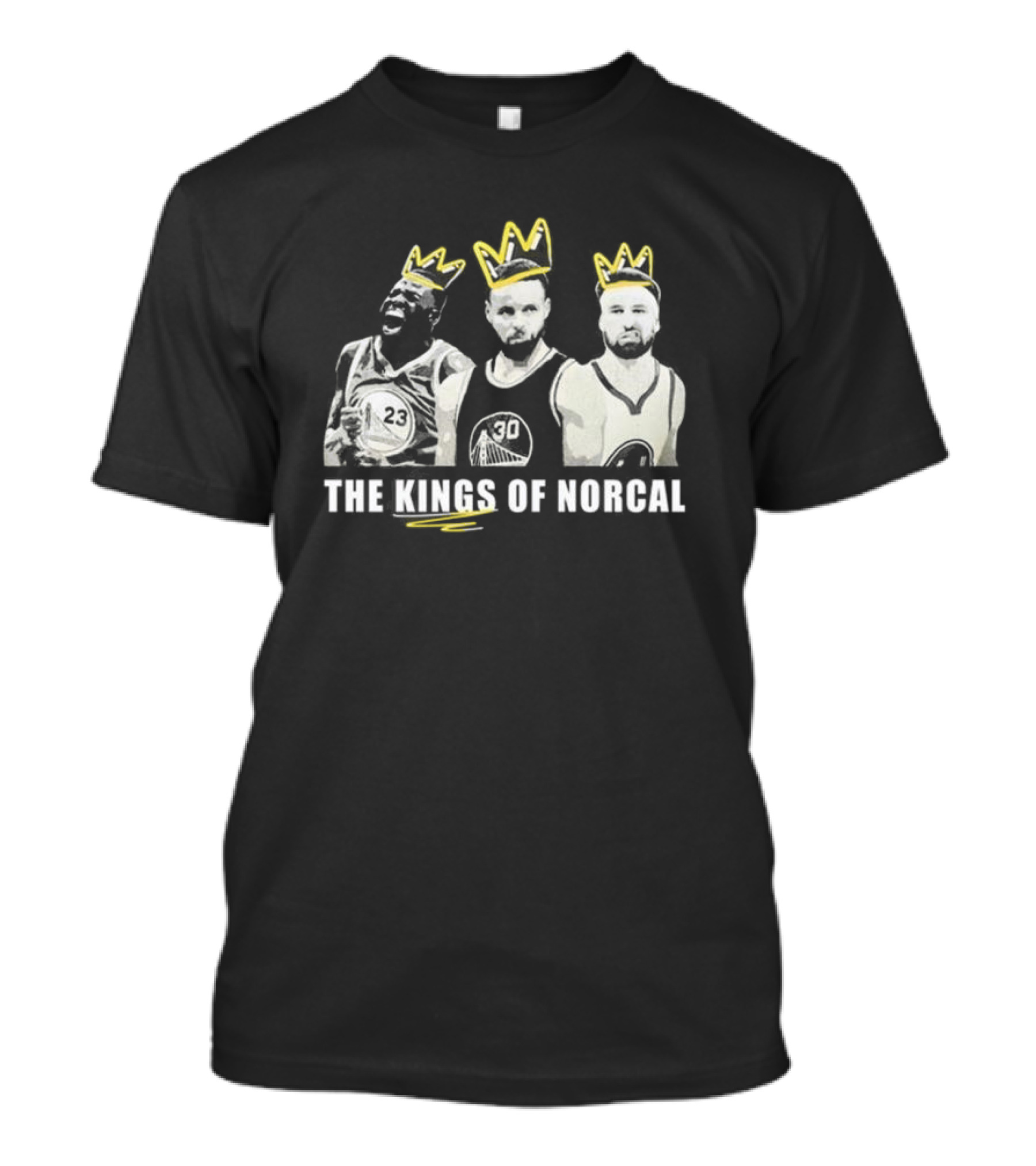 Warriors Huddle The Kings Of Norcal Basketball Champions T-Shirt