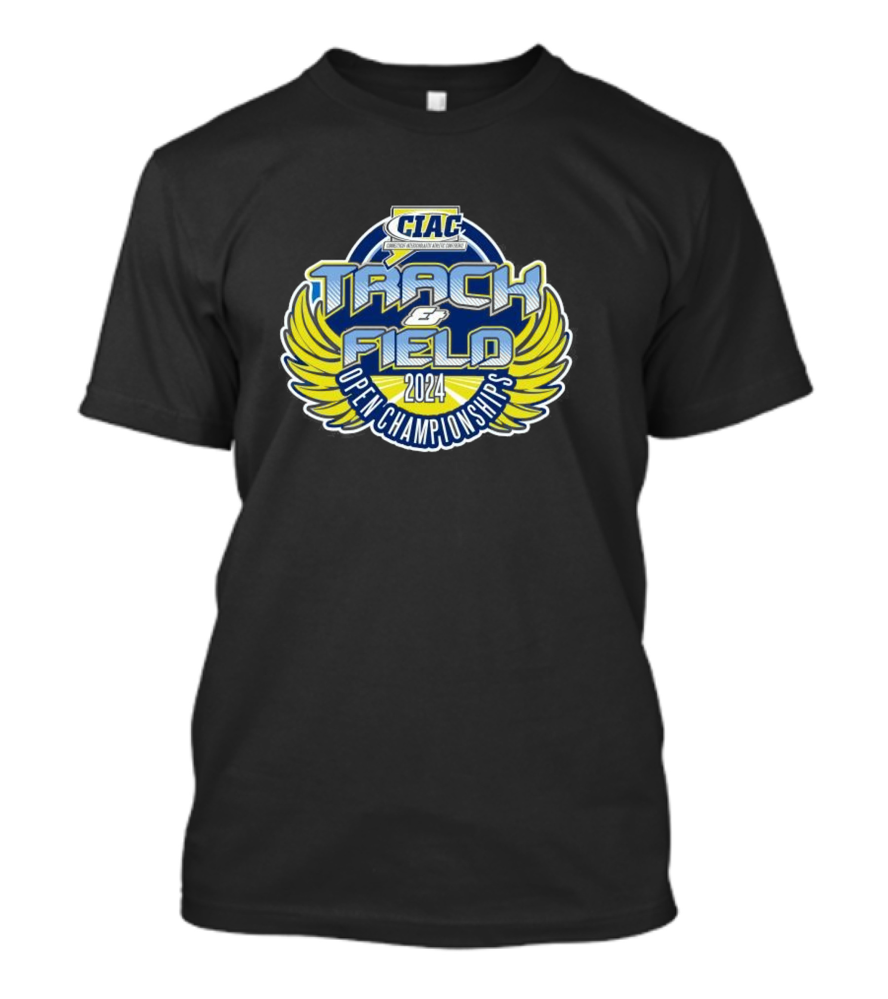 CIAC 2024 Track And Field Open Championships Wings T-Shirt