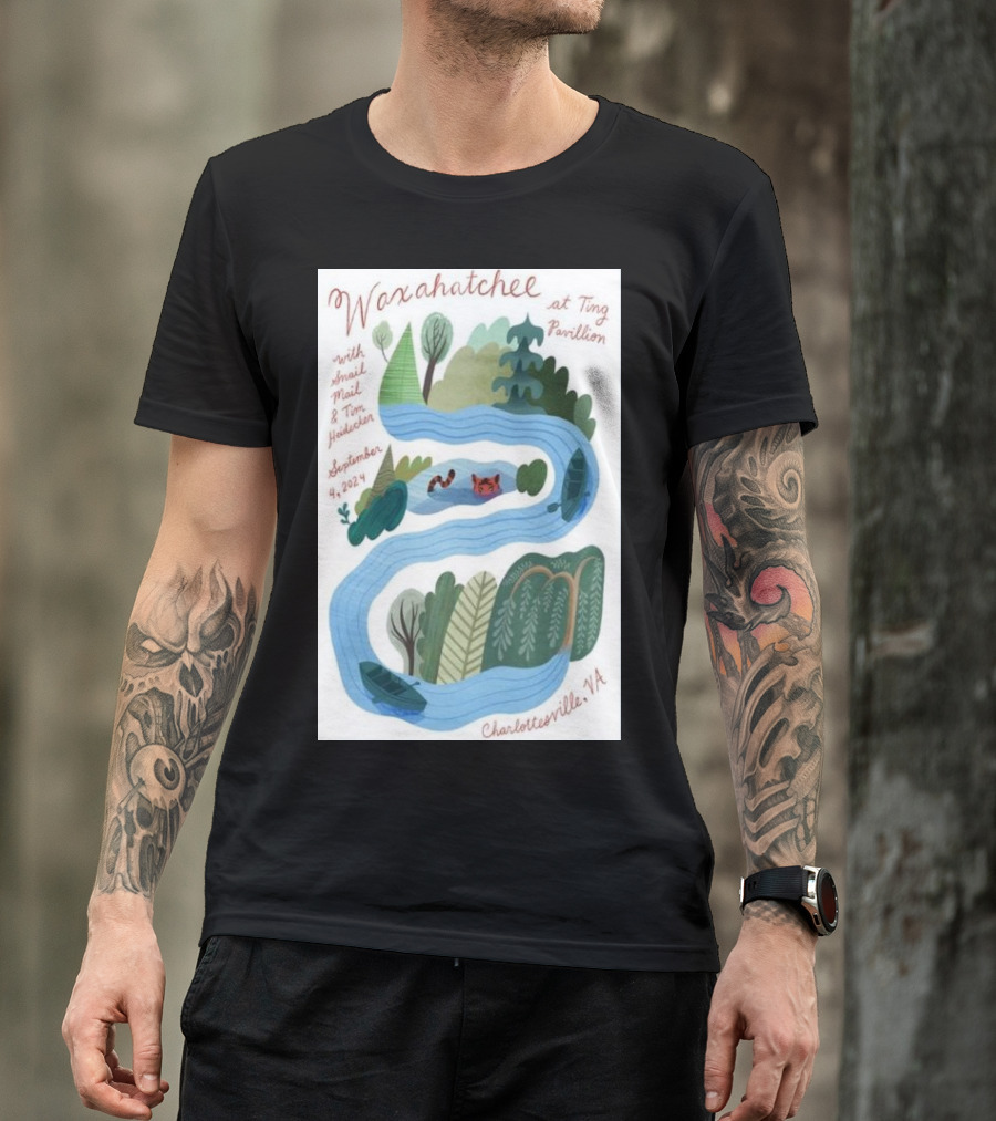 Waxahatchee At Ting Pavilion With Snail Mail And MJ Lenderman Charlottesville VA September 8 T-Shirt