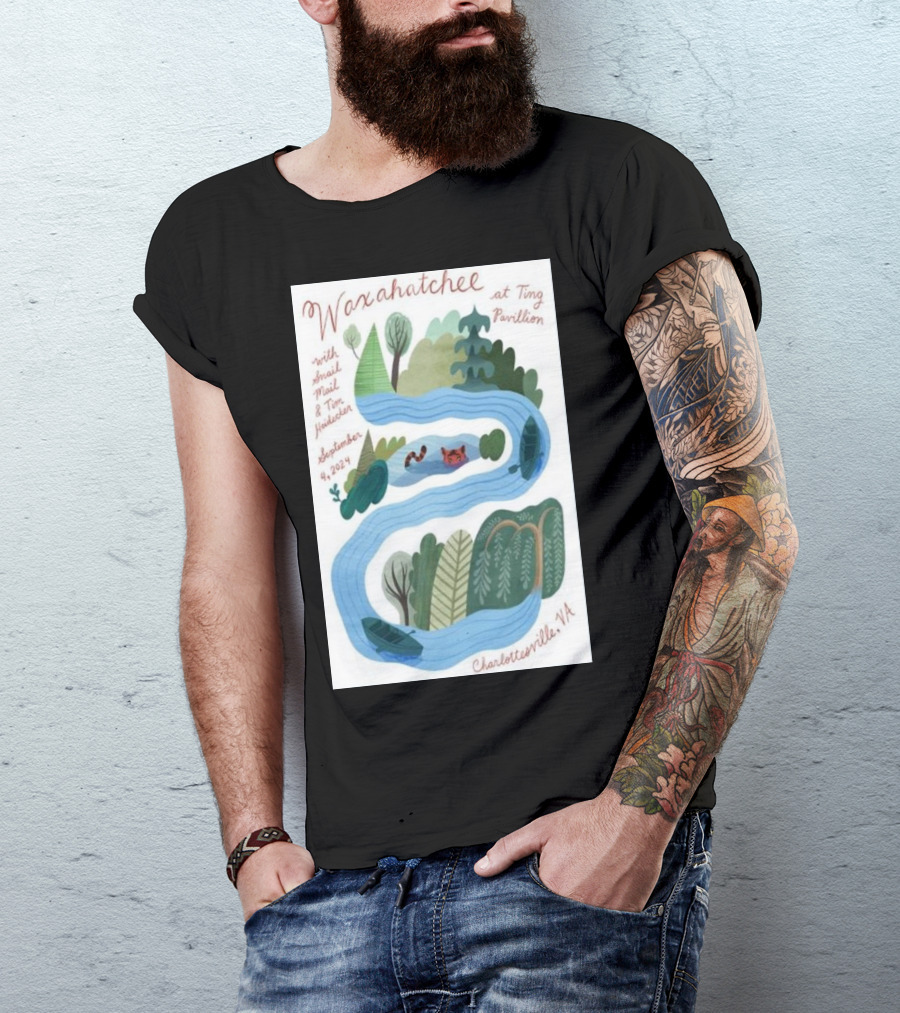 Waxahatchee At Ting Pavilion With Snail Mail And MJ Lenderman Charlottesville VA September 8 T-Shirt