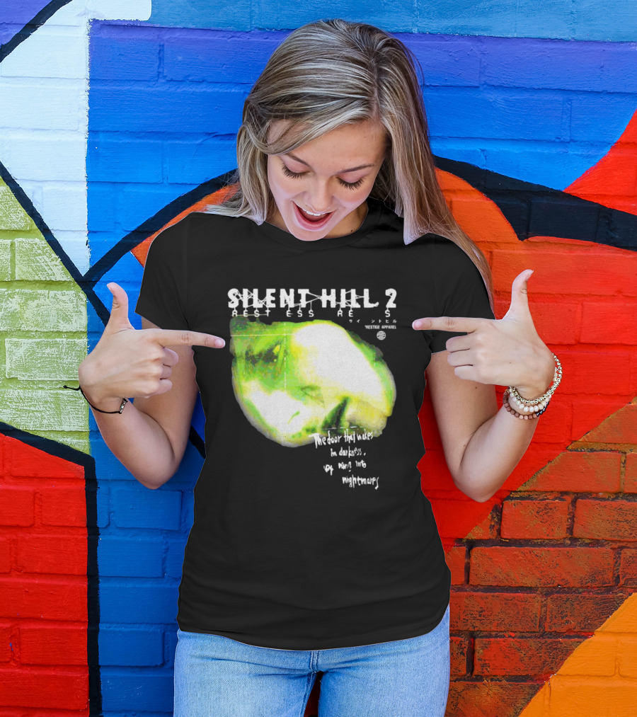 Silent Hill 2 Restless Dreams The Door That Wakes In Darkness Opens Into Nightmares T-Shirt