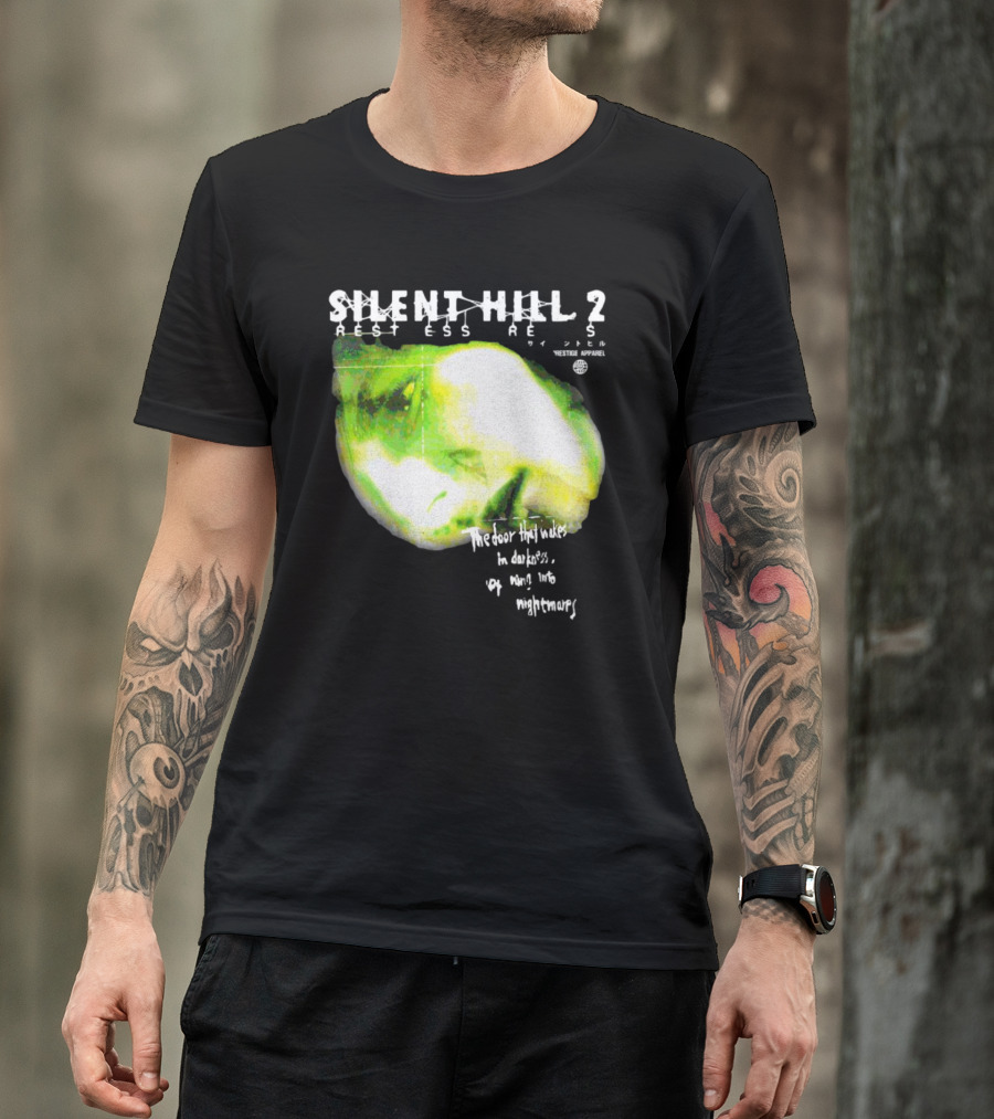 Silent Hill 2 Restless Dreams The Door That Wakes In Darkness Opens Into Nightmares T-Shirt