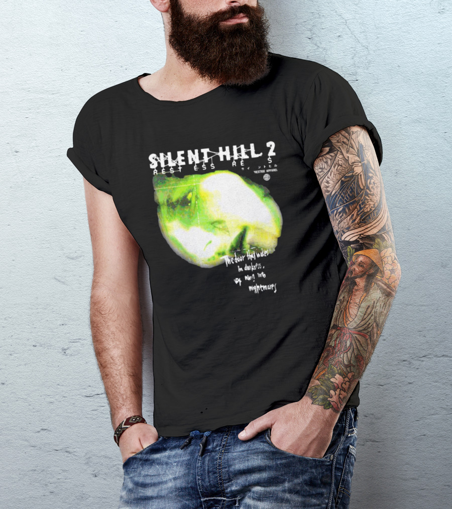Silent Hill 2 Restless Dreams The Door That Wakes In Darkness Opens Into Nightmares T-Shirt