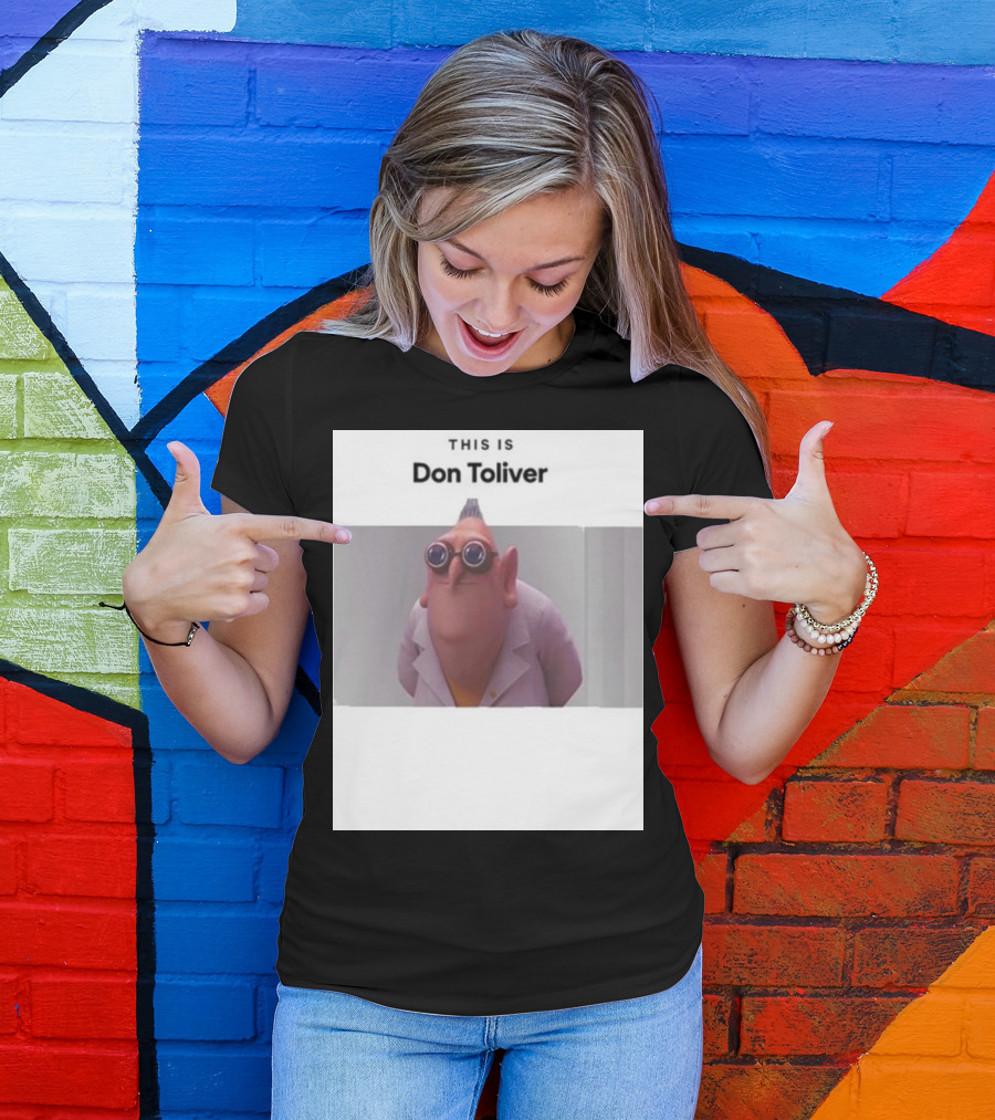 THIS IS DON TOLIVER Minion Character T-Shirt