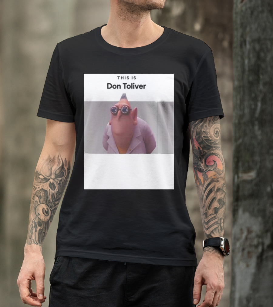 THIS IS DON TOLIVER Minion Character T-Shirt