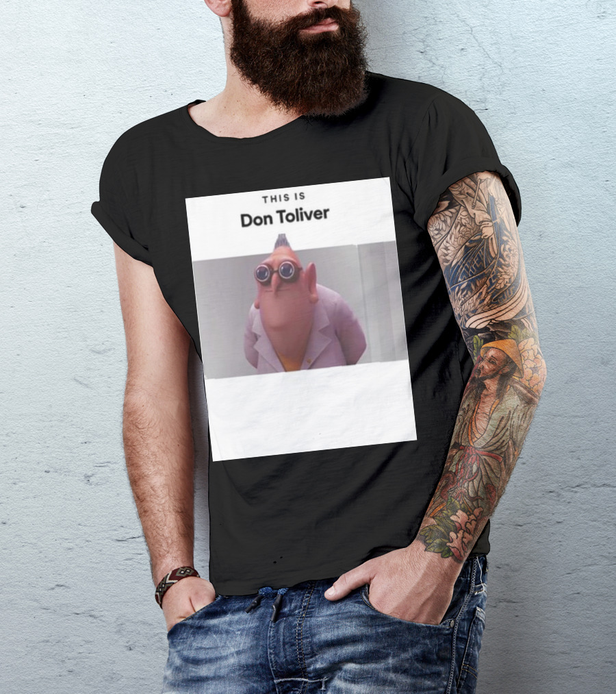 THIS IS DON TOLIVER Minion Character T-Shirt