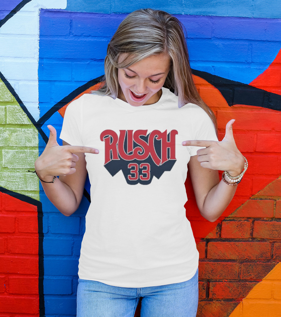 Rusch 33 Glendon Rusch Sports Number T-Shirt