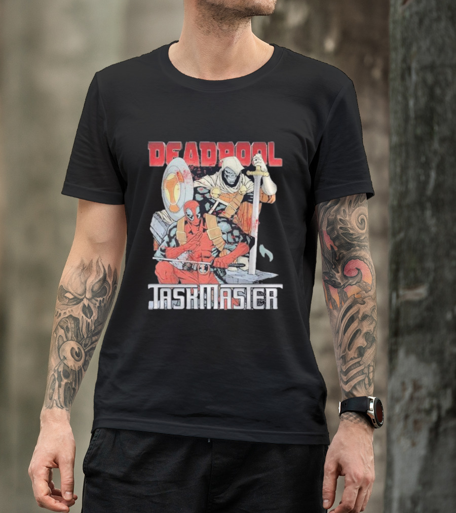 Deadpool Taskmaster Marvel Studio No More Jokes T-Shirt