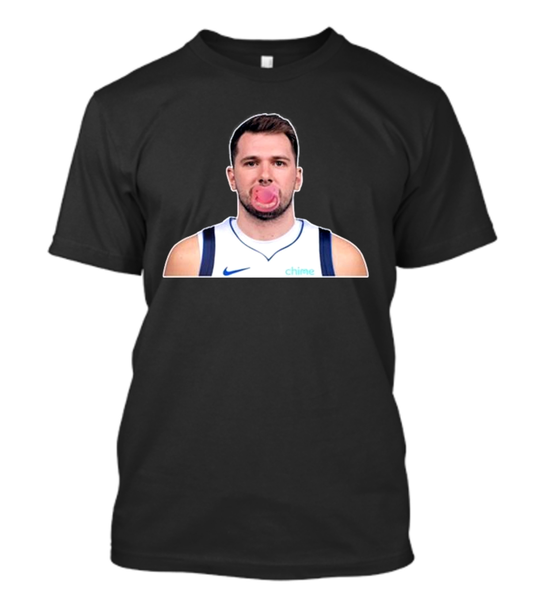 Luka Doncic Chime Soft Bodied Baby Bubblegum Jersey T-Shirt
