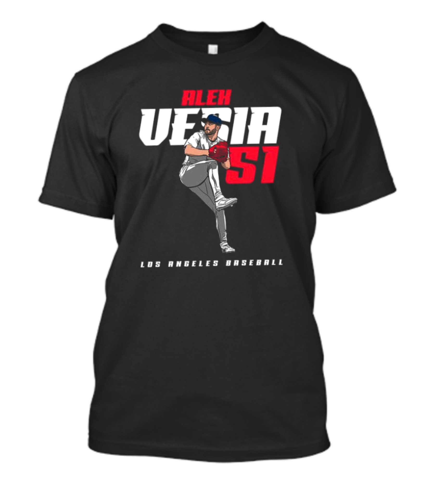 Alex Vesia #51 Los Angeles Baseball Player Dodgers T-Shirt