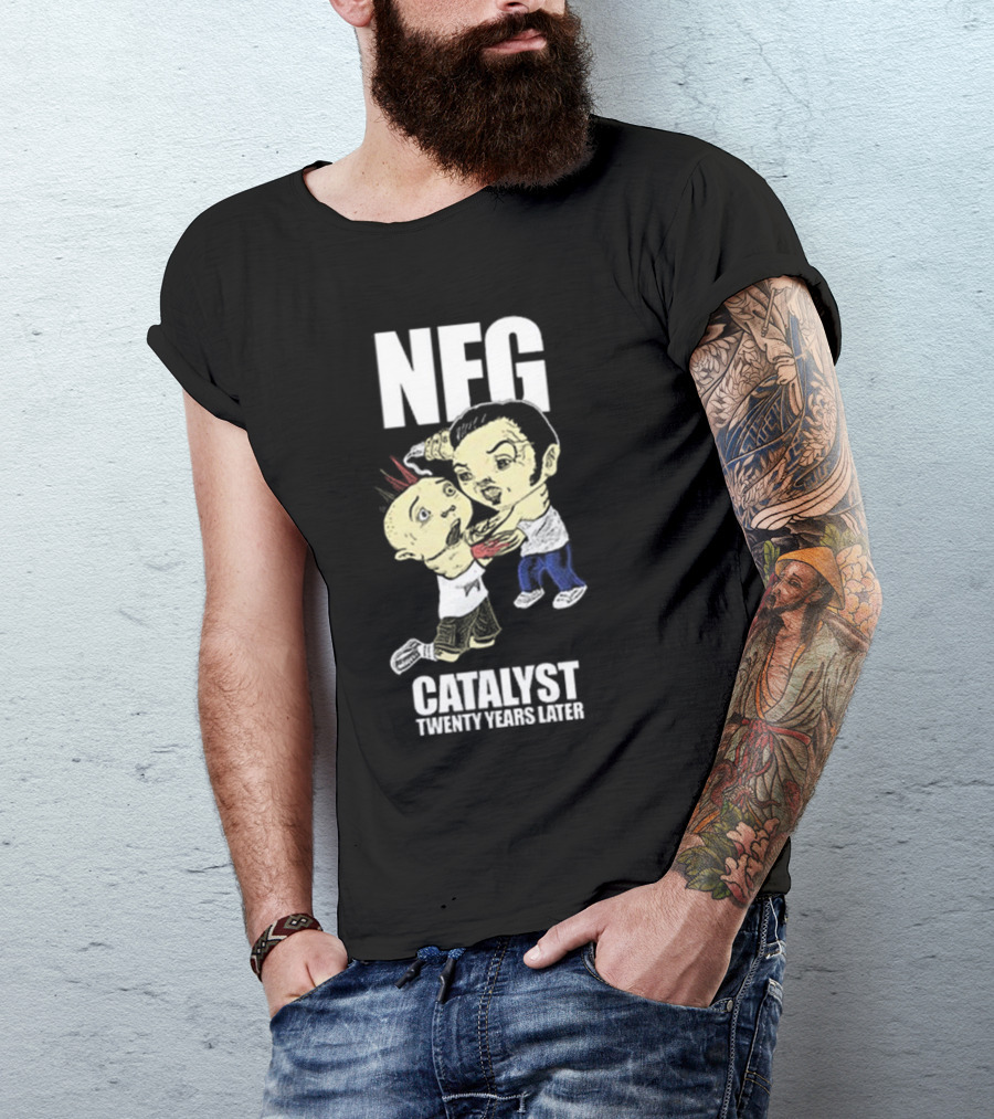 NFG Catalyst Twenty Years Later Cartoon Style Characters T-Shirt
