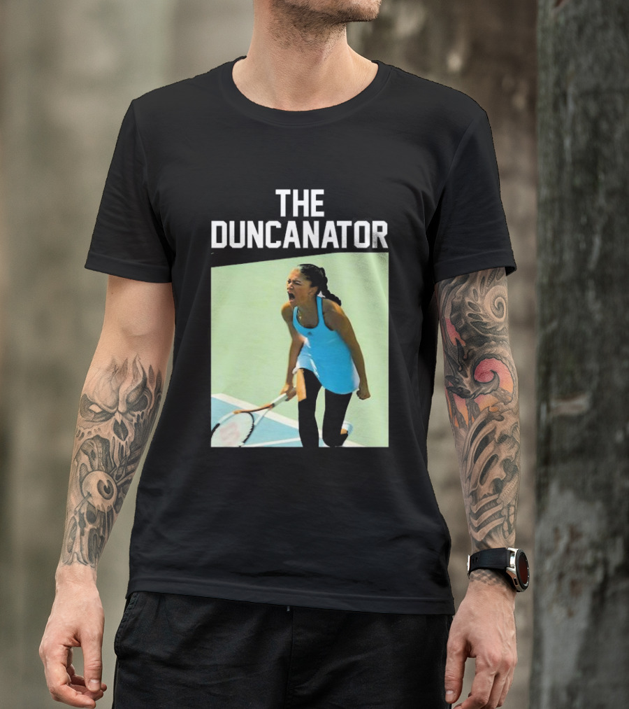 The Duncanator Challengers Zendaya Tashi Duncan Tennis Court Victory T-Shirt