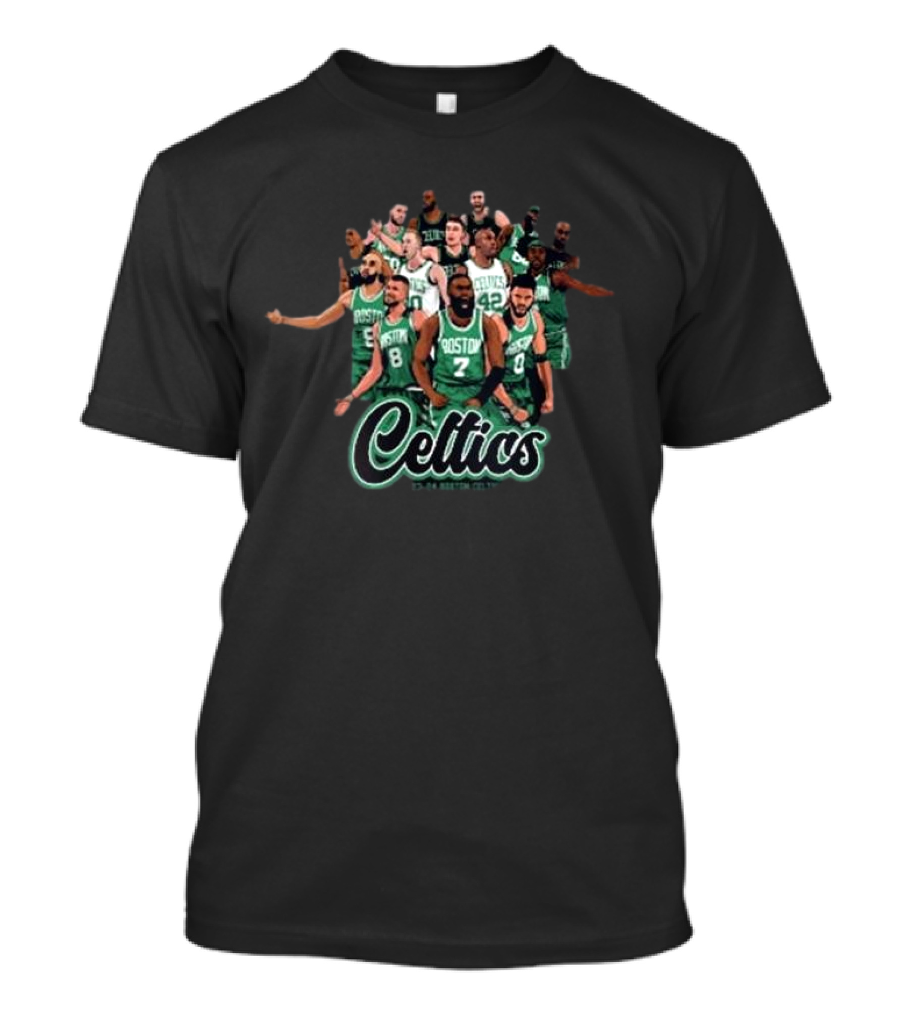 Celtics Players Caricature Playoffs 2023-2024 T-Shirt