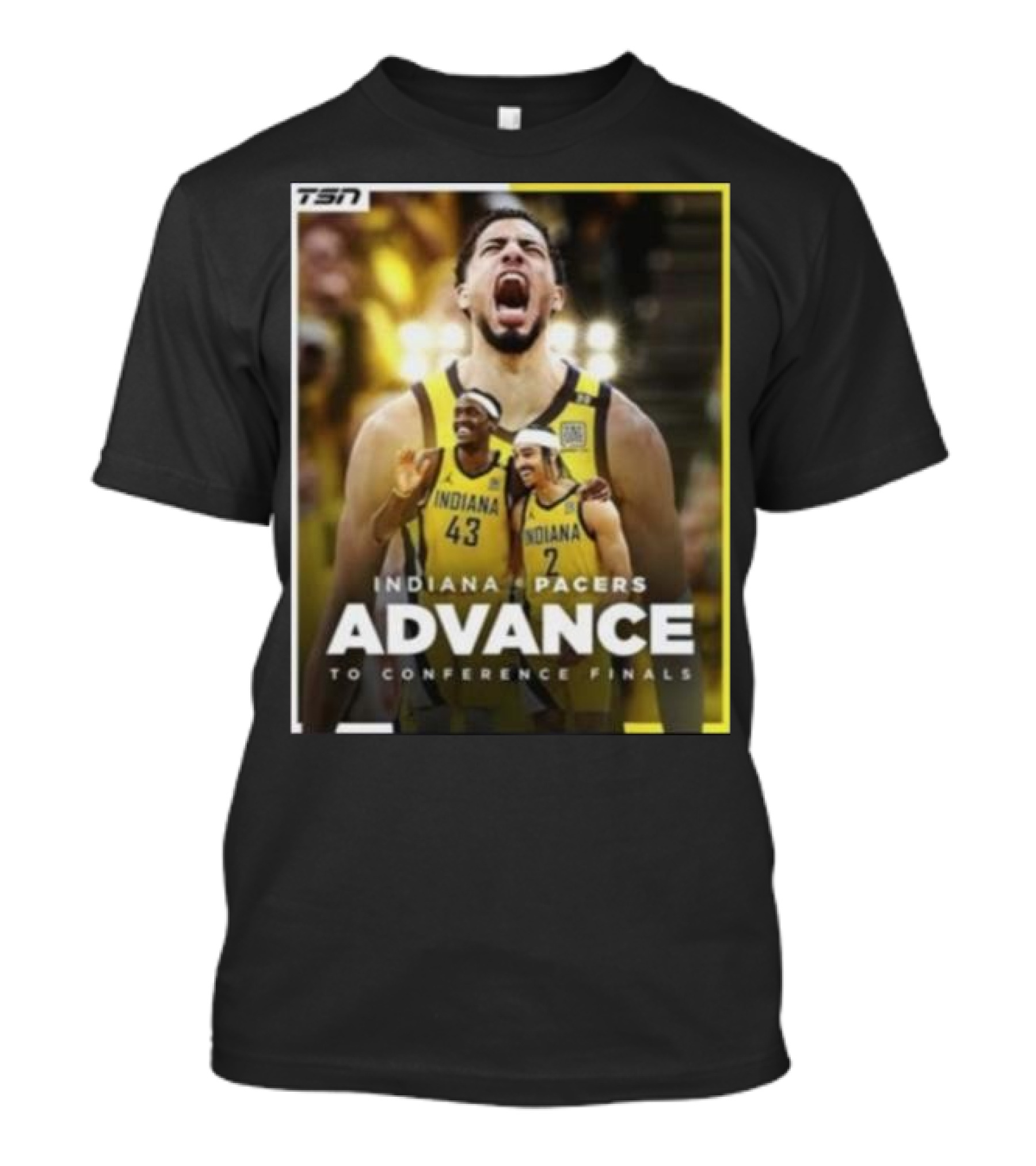 Indiana Pacers Advance To Conference Finals 2024 NBA Eastern Conference Finals T-Shirt