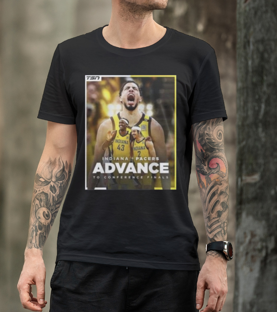 Indiana Pacers Advance To Conference Finals 2024 NBA Eastern Conference Finals T-Shirt
