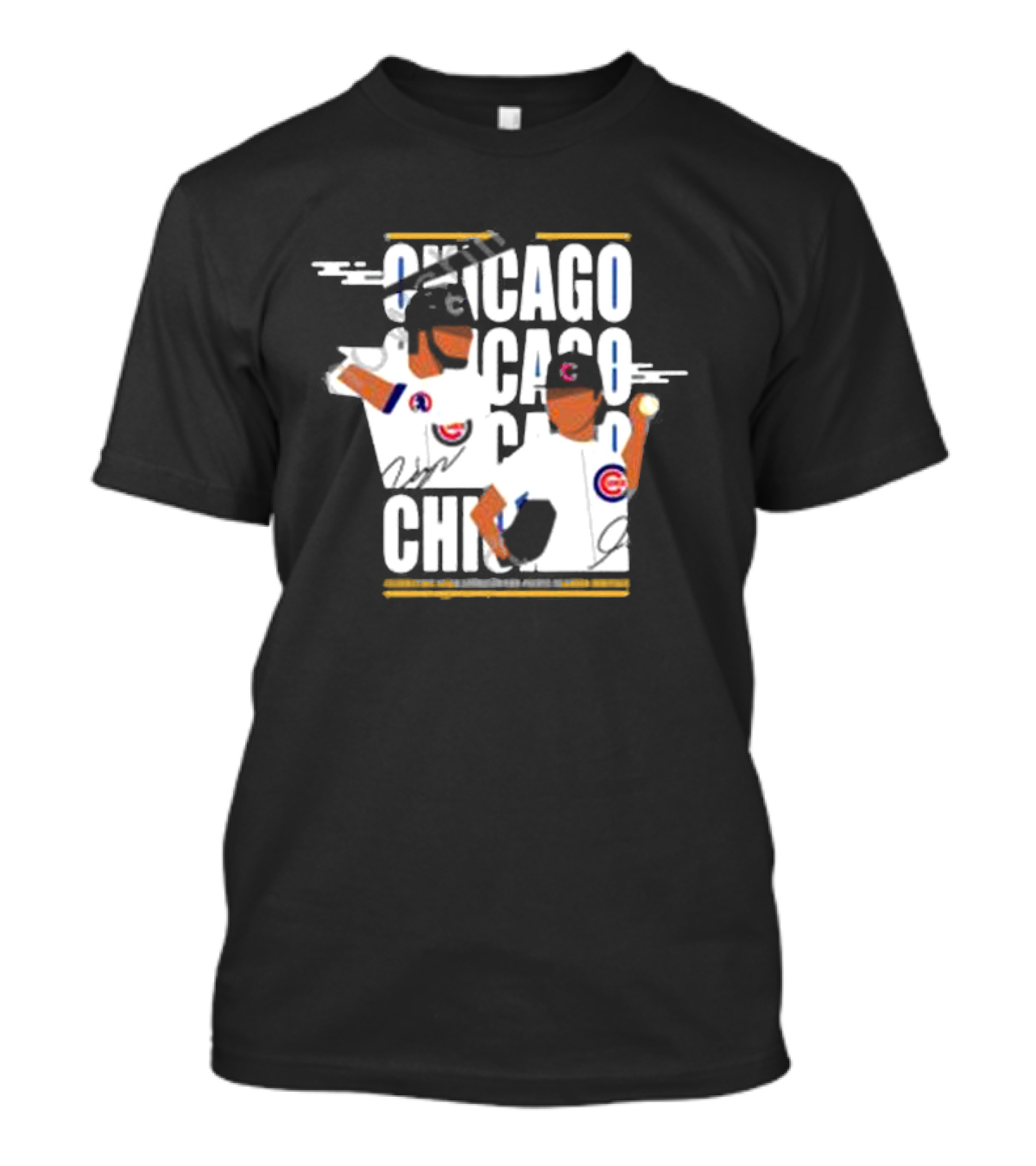 Seiya And Shota Chicago Cubs MLB Team Players Baseball Iconic T-Shirt