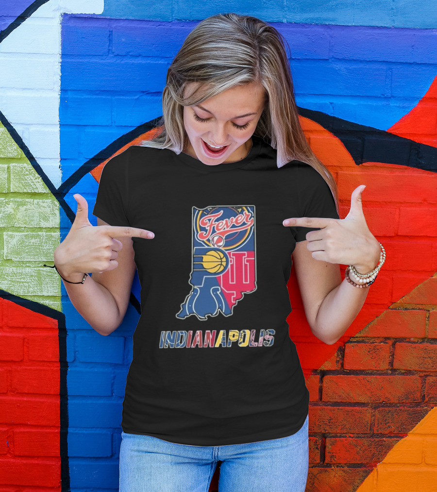 Indiana Fever Pacers Colts Hoosiers Indianapolis T-Shirt