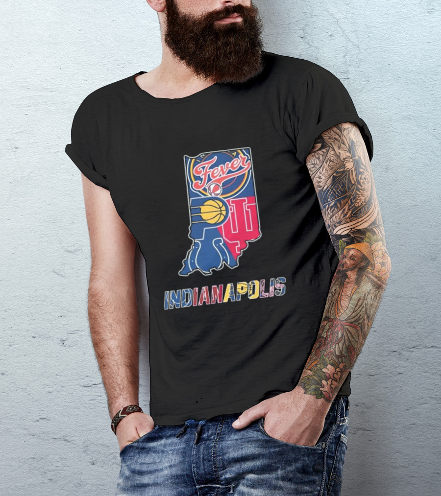 Indiana Fever Pacers Colts Hoosiers Indianapolis T-Shirt