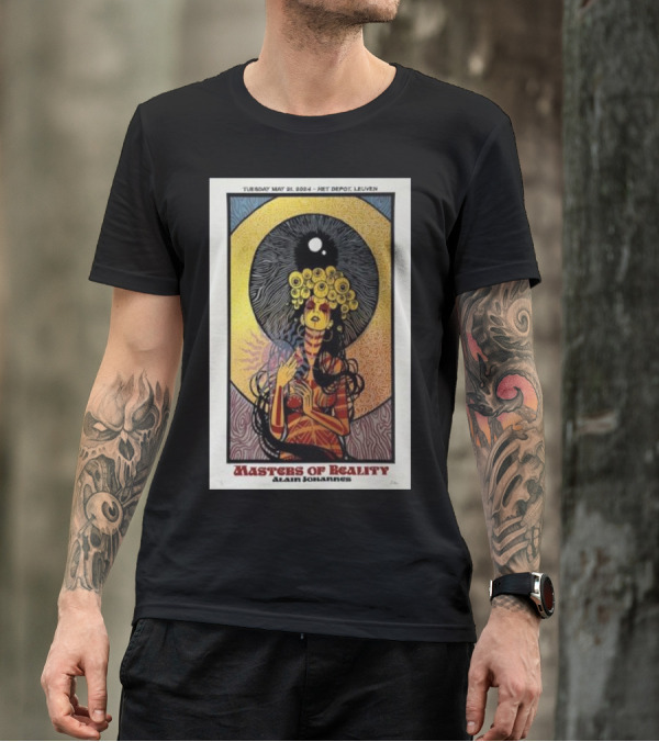 Tuesday May 21 2024 Het Depot Leuven Masters Of Reality Alain Johannes Psychedelic T-Shirt