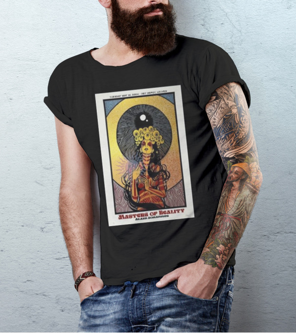 Tuesday May 21 2024 Het Depot Leuven Masters Of Reality Alain Johannes Psychedelic T-Shirt