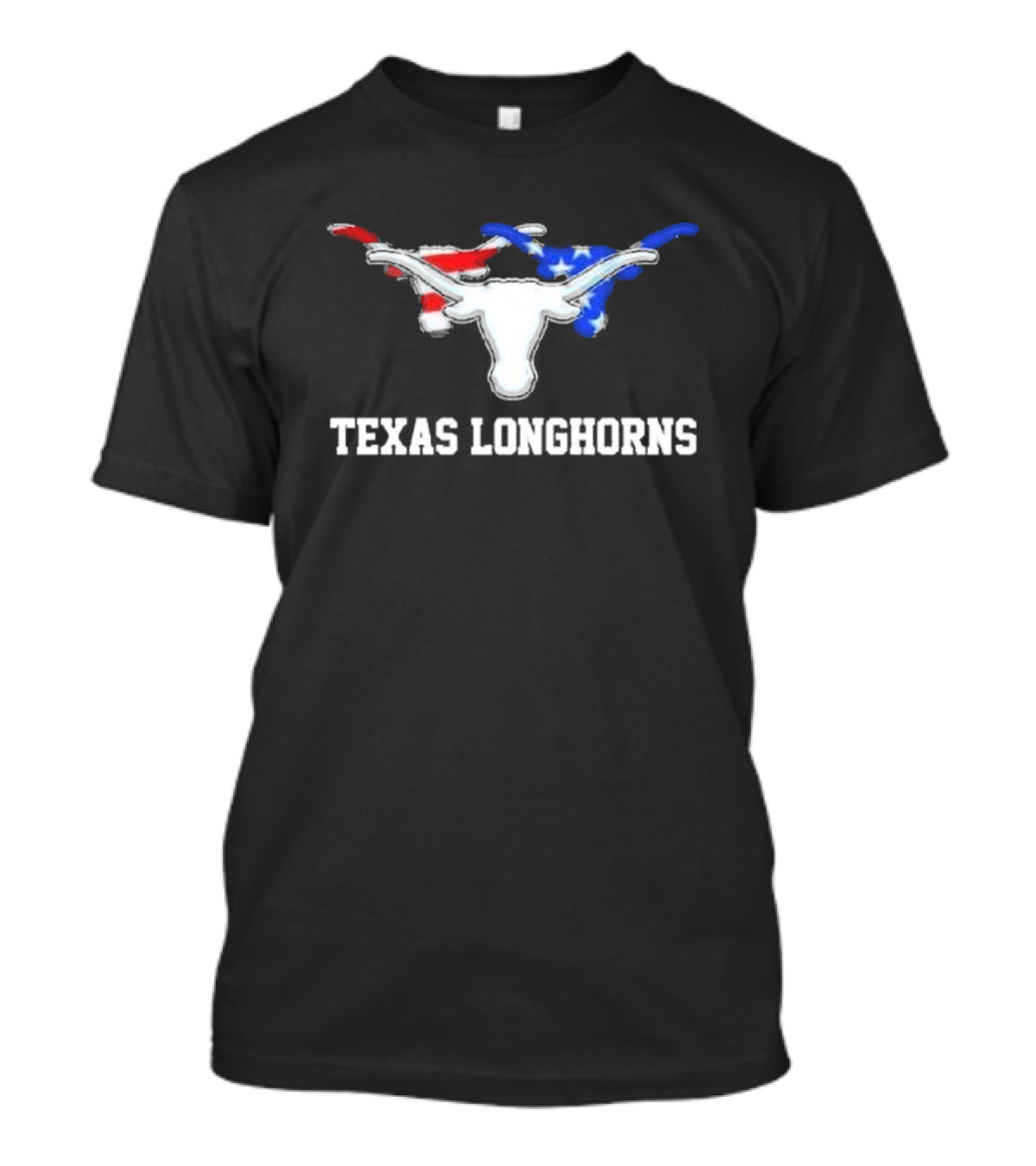 Texas Longhorns Stars And Stripes 4th Of July T-Shirt