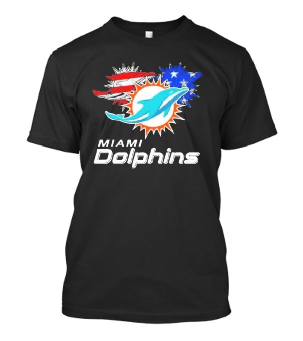 Miami Dolphins 4th Of July T-Shirt