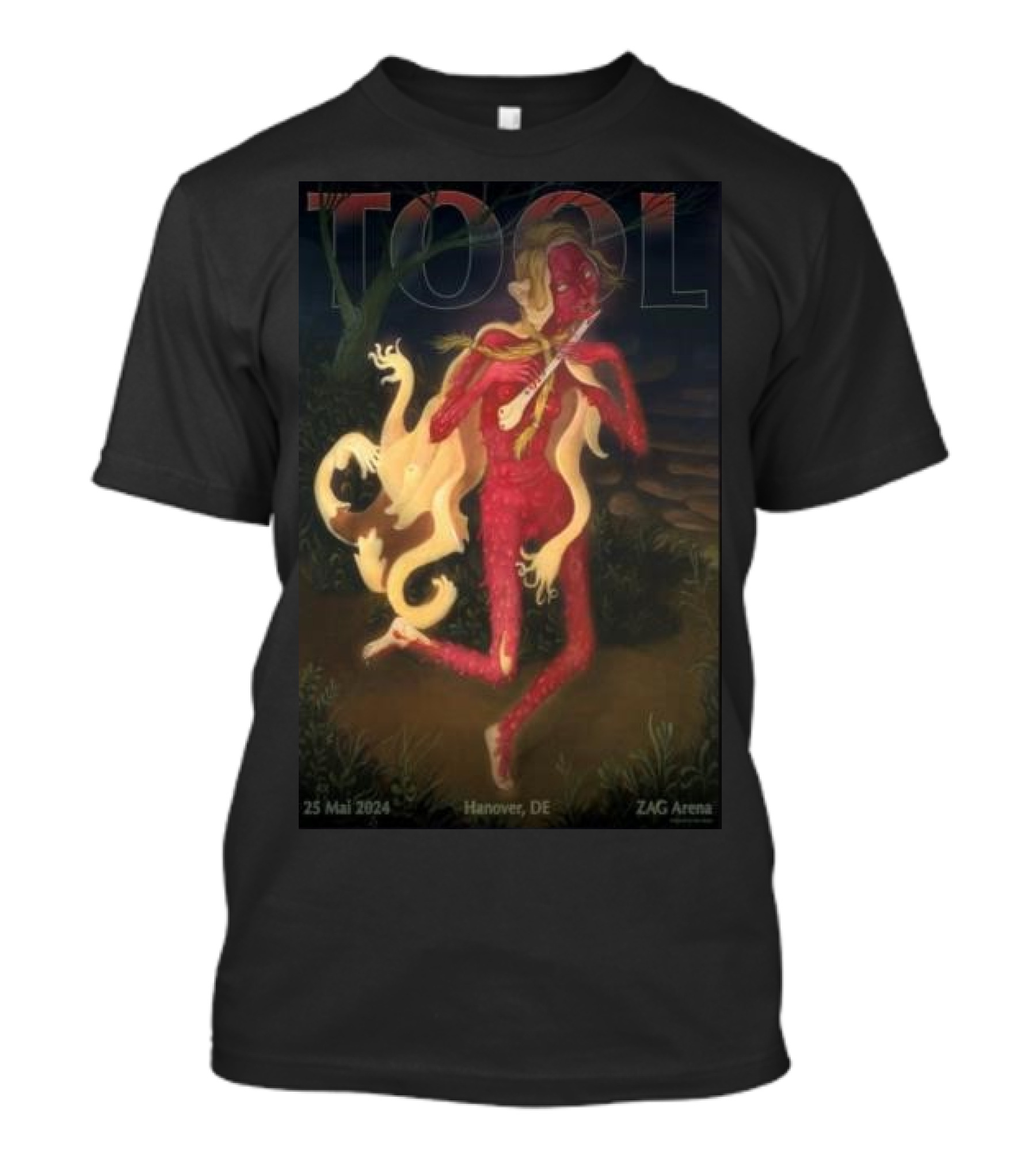 Tool 2024 Tour Hanover DE ZAG Arena 25 Mai T-Shirt