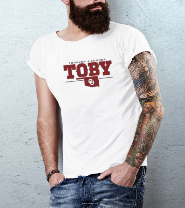 Toby Forever A Sooner Oklahoma Map OU T-Shirt