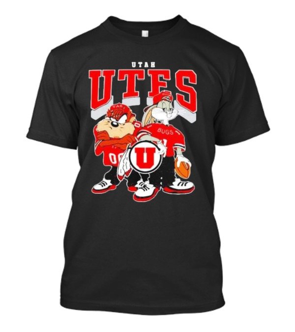 Utah Utes Football 2024 Bugs Bunny Taz T-Shirt