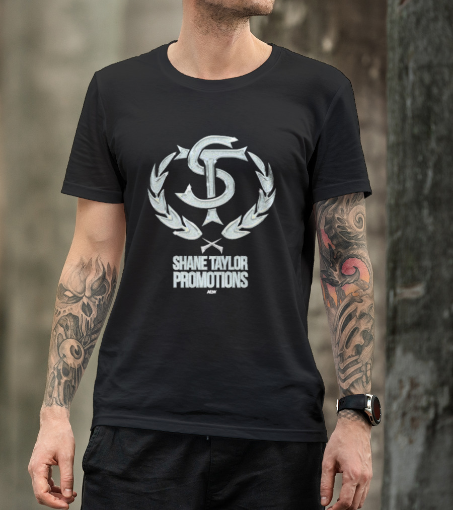 Shane Taylor Promotions ST Logo AEW T-Shirt
