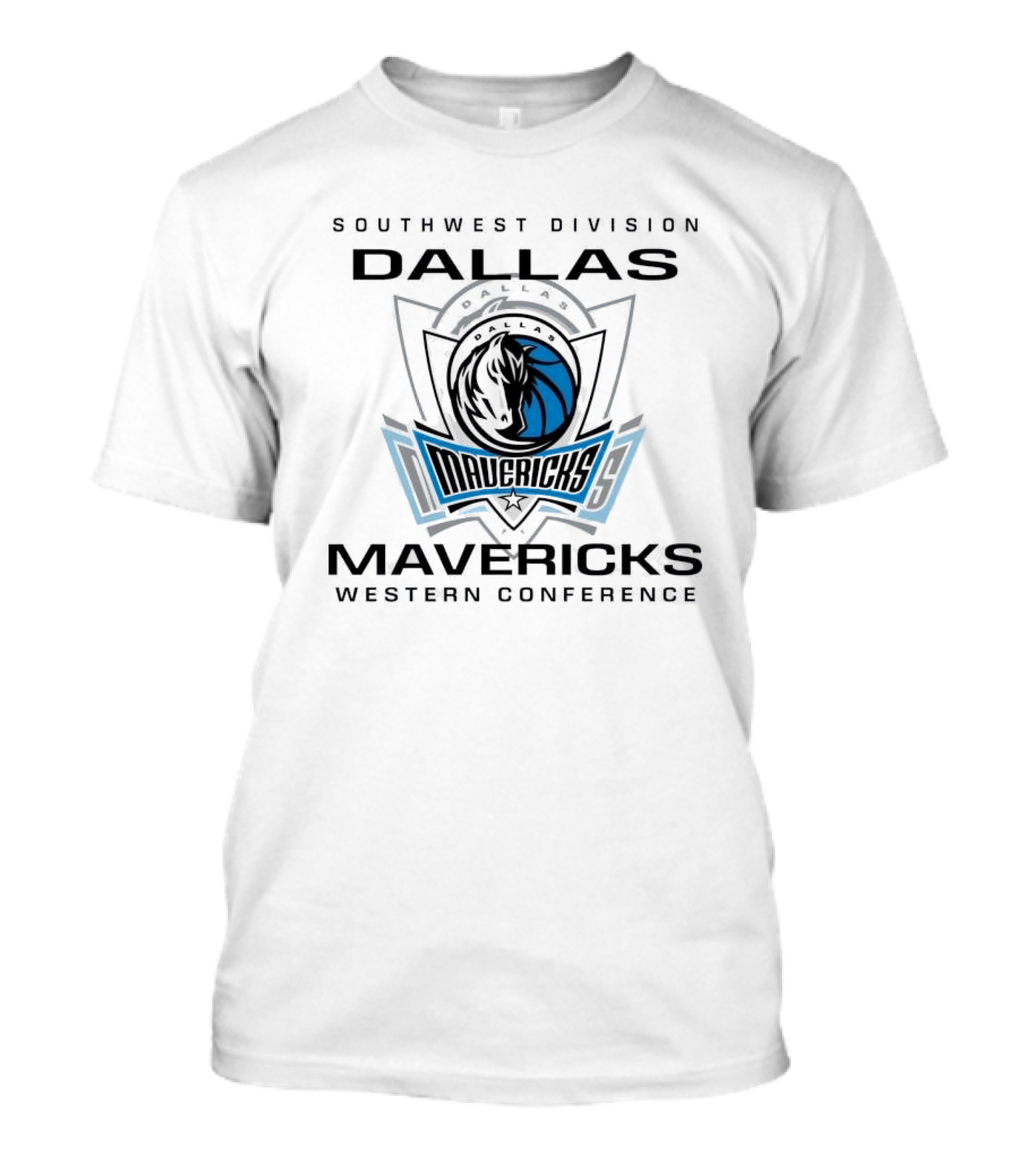 Dallas Mavericks 2024 Southwest Division Western Conference T-Shirt