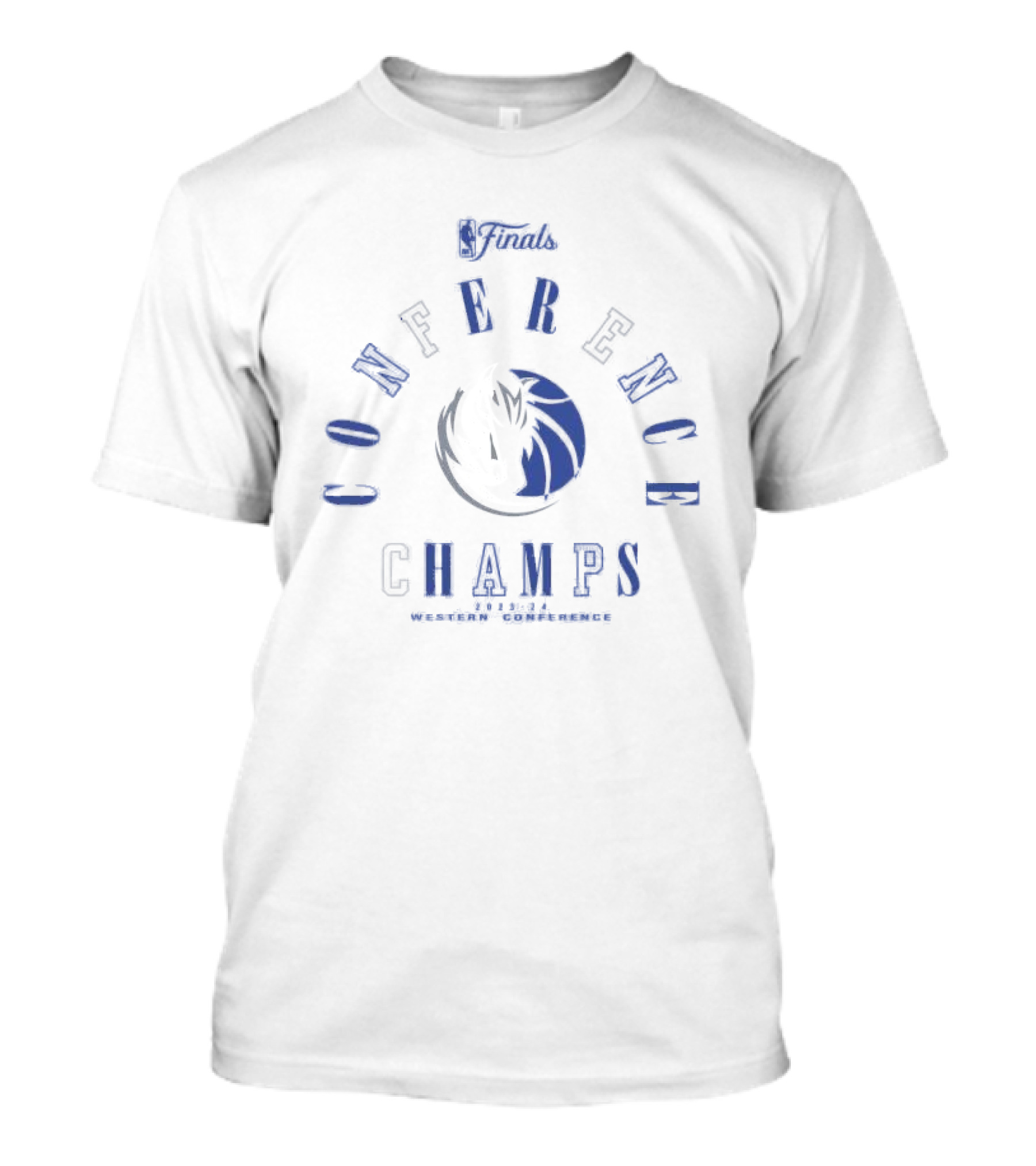 NBA Finals Western Conference Champs 2023-24 Dallas Mavericks T-Shirt