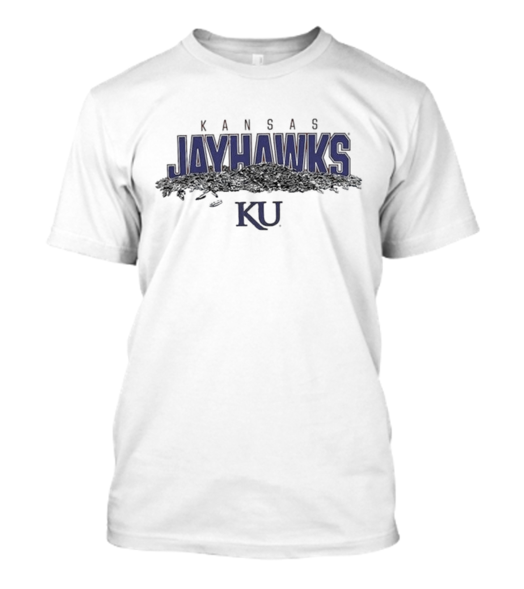 Kansas Jayhawks Baseball Sunflower Seeds 2024 KU T-Shirt