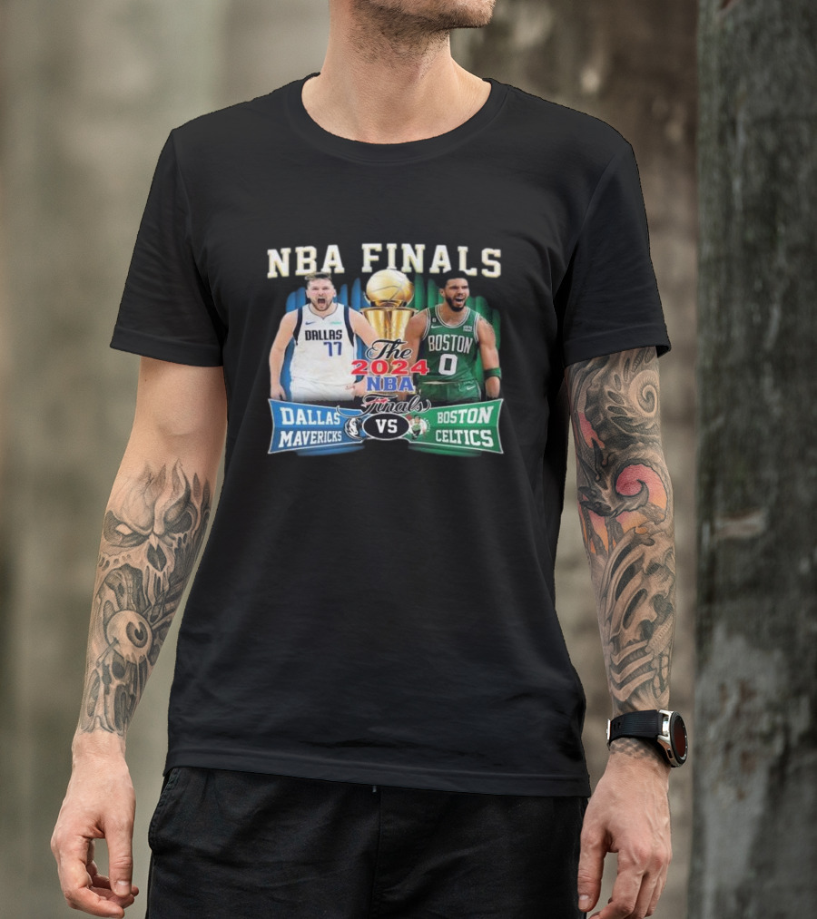 NBA Finals 2024 Dallas Mavericks Vs Boston Celtics T-Shirt