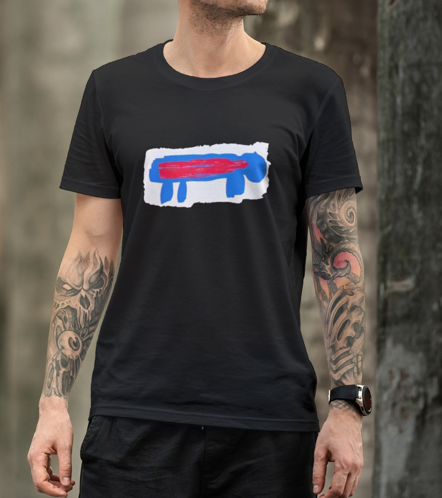 Buffalo Bills I Tried My Best Bold Abstract Buffalo T-Shirt