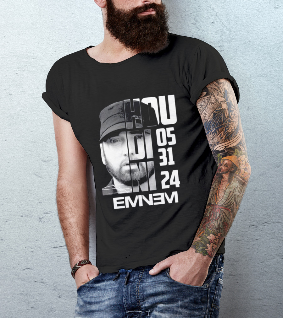 Eminem Houdini 05 31 24 Signature New Album T-Shirt