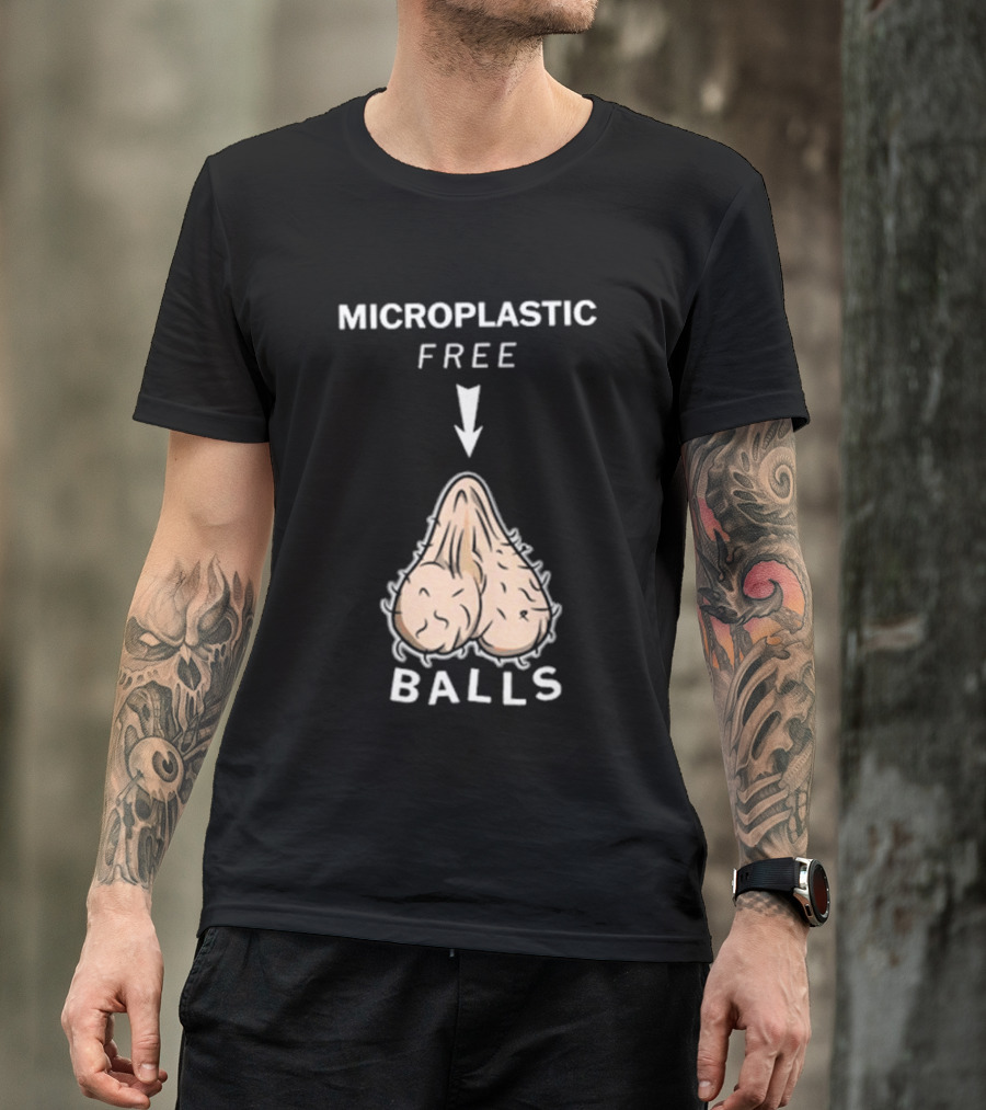 Luke Rudkowski Microplastic Free Balls T-Shirt