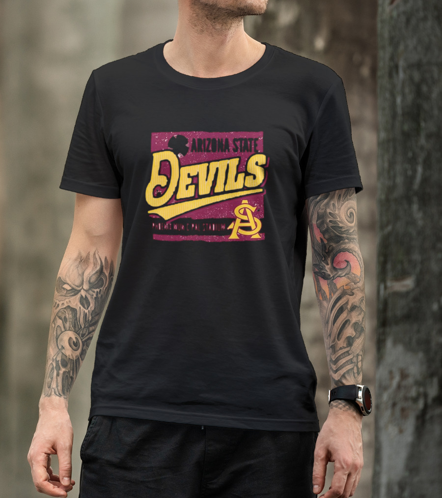 Arizona State Sun Devils Phoenix Municipal Stadium AS T-Shirt