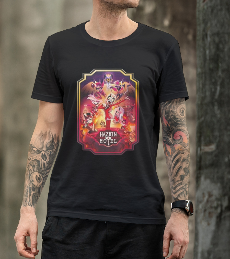 Hazbin Hotel Demon Characters T-Shirt