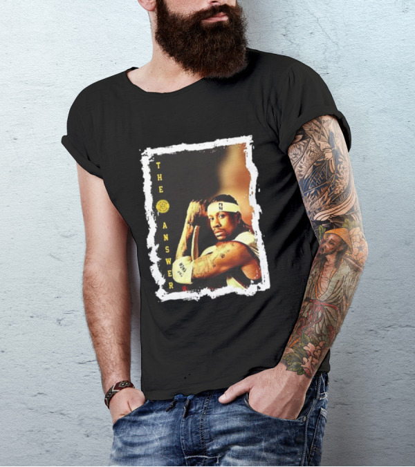 Allen Iverson The Answer Basketball Legend T-Shirt