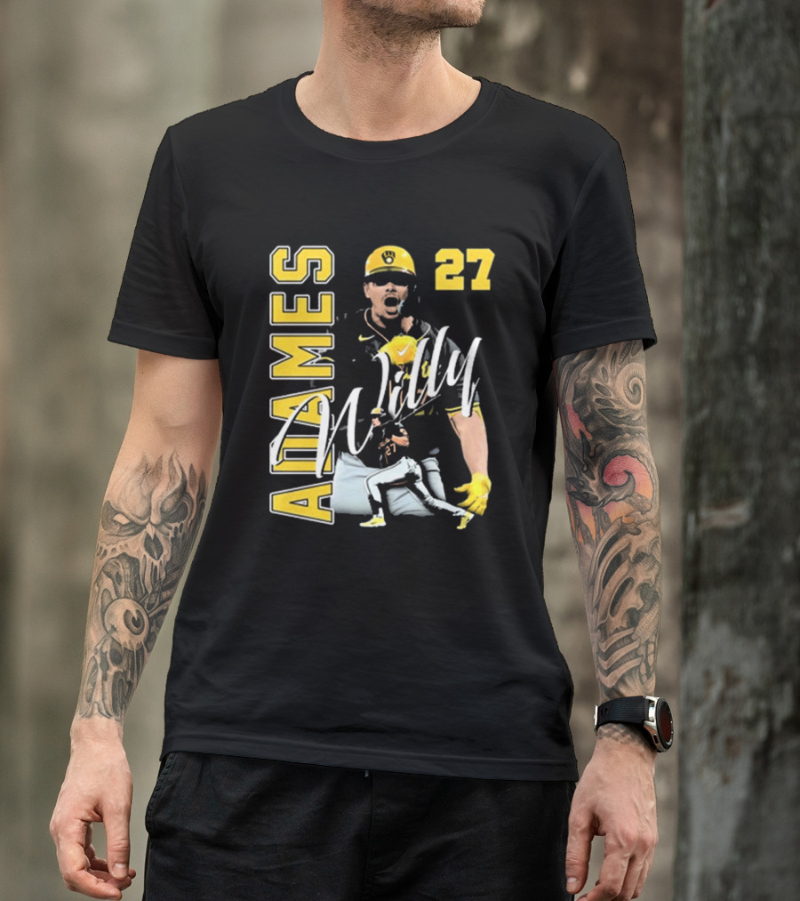Willy Adames 27 Mke Allgoods Baseball Sports T-Shirt