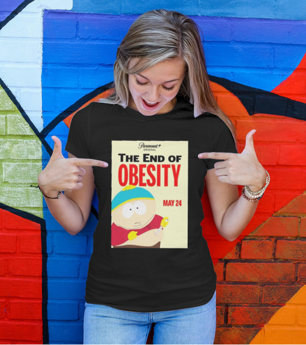 Paramount Original The End Of Obesity May 24 Featuring Iconic Cartoon Character T-Shirt