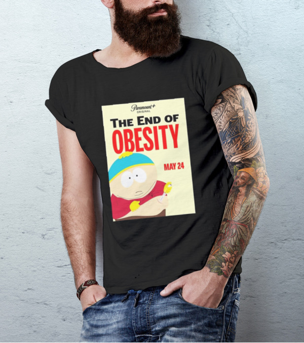 Paramount Original The End Of Obesity May 24 Featuring Iconic Cartoon Character T-Shirt