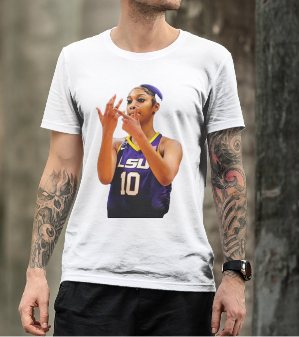 Angel Reese 10 LSU Ring Me T-Shirt