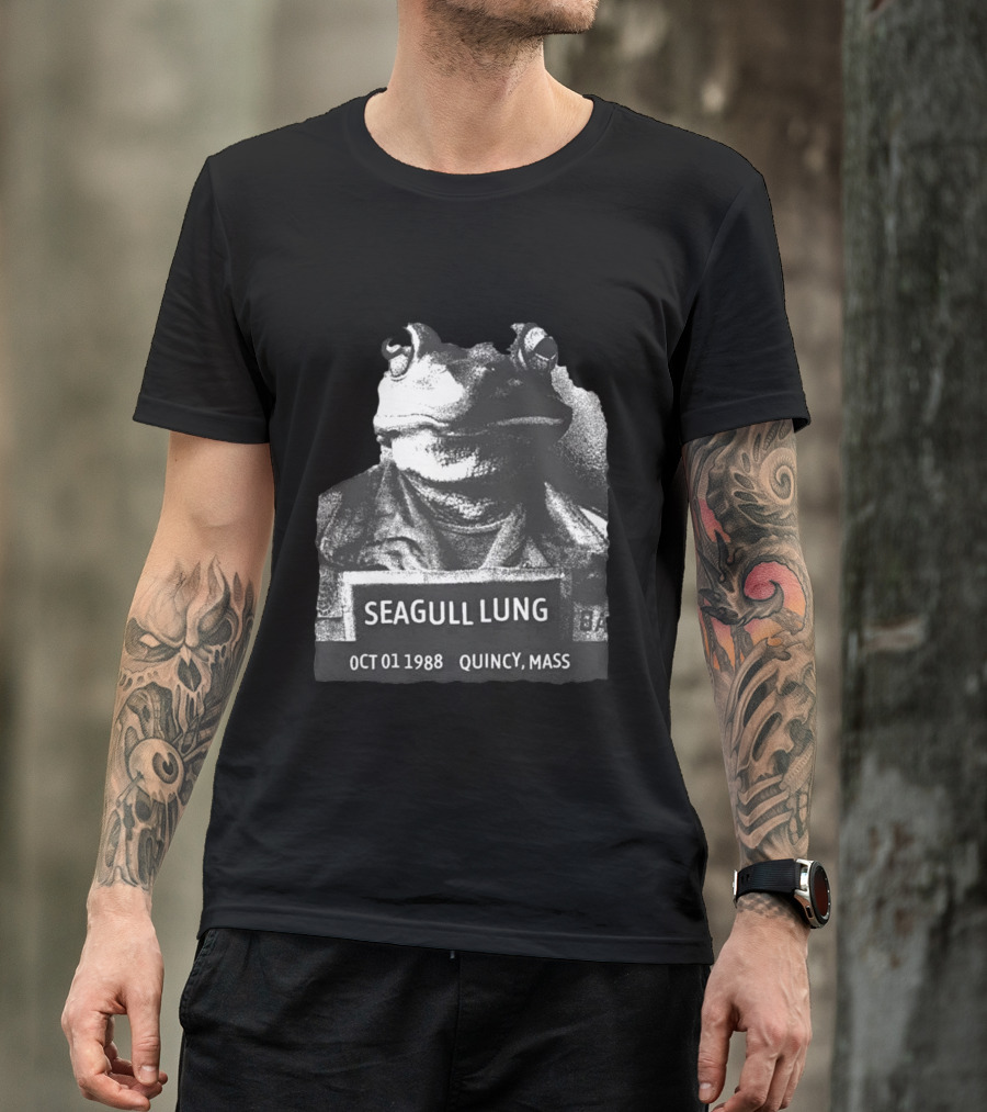 Mrballen Wearing Seagull Lung Oct 01 1988 Quincy Mass T-Shirt