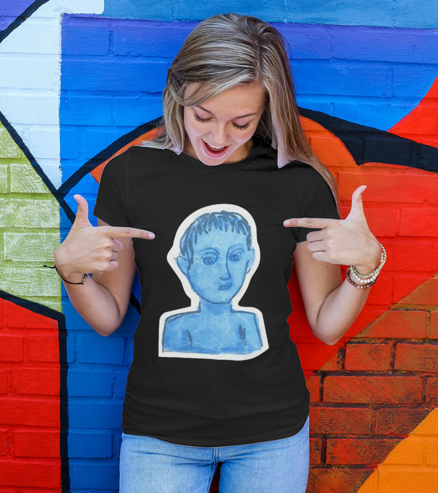 Hardest Fit Pics Blue Boii Iconic Blue T-Shirt