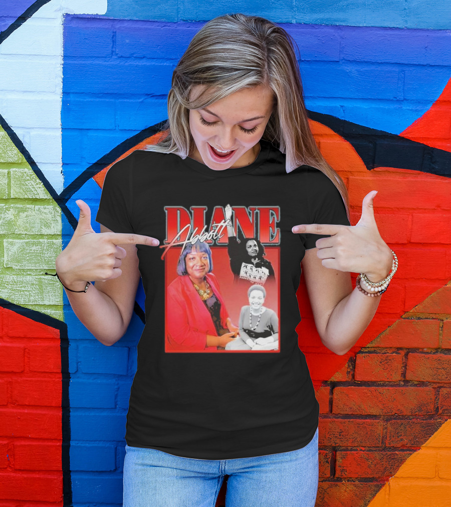 Diane Abbott Empowerment Portrait Collage T-Shirt