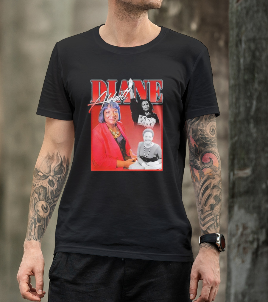 Diane Abbott Empowerment Portrait Collage T-Shirt